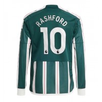 Koszulka piłkarska Manchester United Marcus Rashford #10 Strój wyjazdowy 2023-24 tanio Długi Rękaw